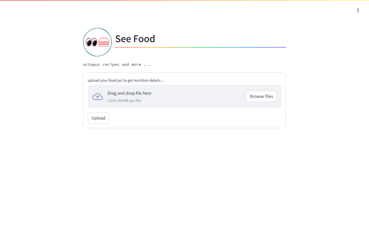 Screenshot of See Food